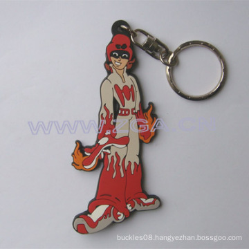 Soft pvc / rubber keychain- key accessories